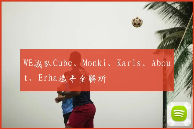 WE战队Cube、Monki、Karis、About、Erha选手全解析